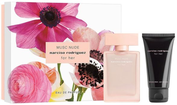 Coffret For Her Musc Nude 2024 : Eau de parfum 50 ml + Lait corps 50 ml