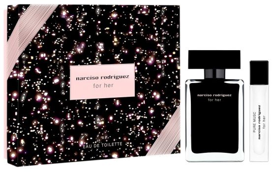Coffret For Her Noël 2024 : Eau de toilette 50 ml + Format voyage 10 ml