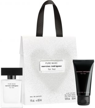 Coffret For Her Pure Musc : Eau de parfum 30 ml + Lait corps