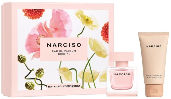 Coffret Narciso Cristal Fête des Mères 2023 : Eau de parfum 50 ml + Lait corps 50 ml