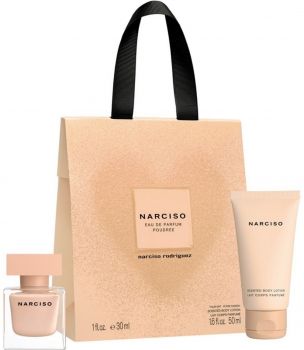 Coffret Narciso Poudrée : Eau de parfum 30 ml + Lait corps