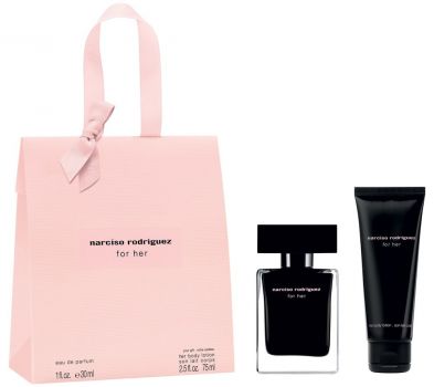 Coffret Saint Valentin For Her : Eau de toilette 30 ml + Lait corps