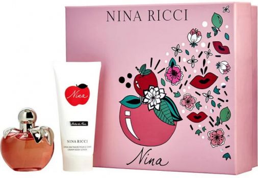 Coffret Nina : Eau de toilette 80 ml + Crème Corps