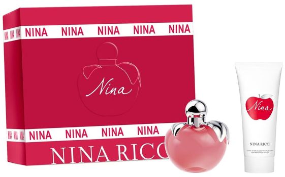 Coffret Nina Fête des Mères 2023 : Eau de toilette 50 ml + Lait corps 75 ml