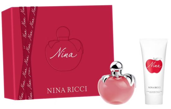 Coffret Nina Noël 2023 : Eau de toilette 50 ml + Lait corps 75 ml