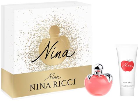 Coffret Nina Noël 2024 : Eau de toilette 50 ml + Lait corps 75 ml