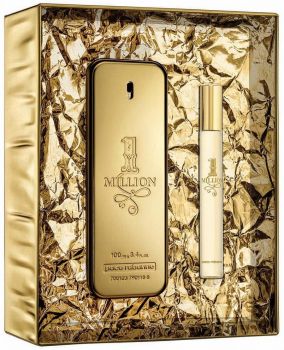 Coffret 1 Million : Eau de toilette 100 ml + Vaporisateur Voyage