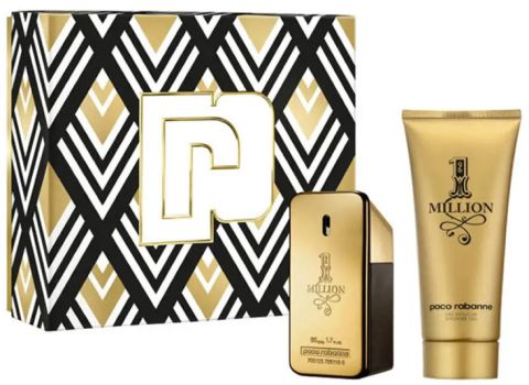 Coffret 1 Million 2023 : Eau de toilette 50 ml + Gel douche 100 ml