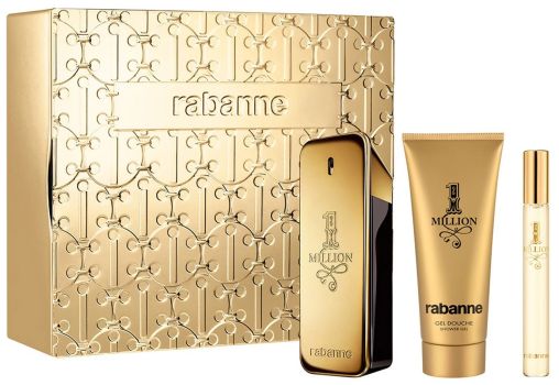Coffret 1 Million Noël 2024 : Eau de toilette 100 ml + Format 10 ml + Gel douche 100 ml