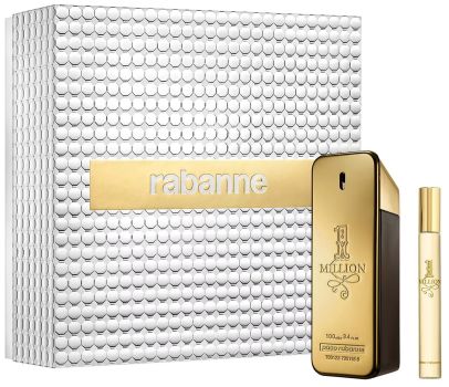 Coffret 1 Million Saint Valentin 2025 : Eau de toilette 100 ml + format voyage 10 ml