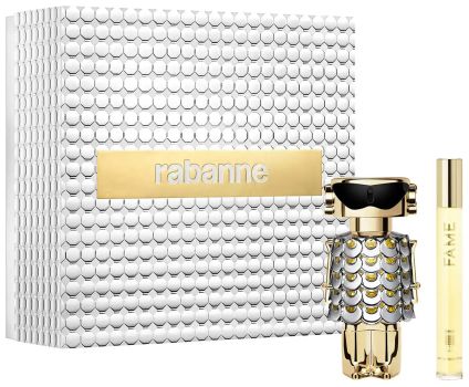 Coffret Fame Saint Valentin 2025 : Eau de parfum 50 ml + Format voyage 10 ml