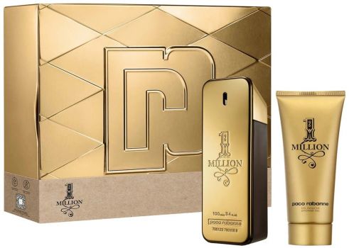 Coffret Fête des Pères 1 Million : Eau de toilette 100 ml + Gel Douche