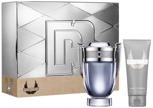 Coffret Fête des Pères Invictus : Eau de toilette 100 ml + Gel Douche