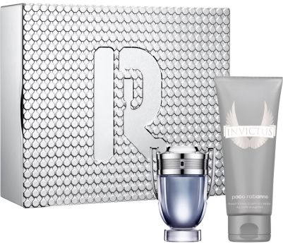 Coffret Invictus Fête des Pères 2024 : Eau de toilette 50 ml + Gel douche 100 ml