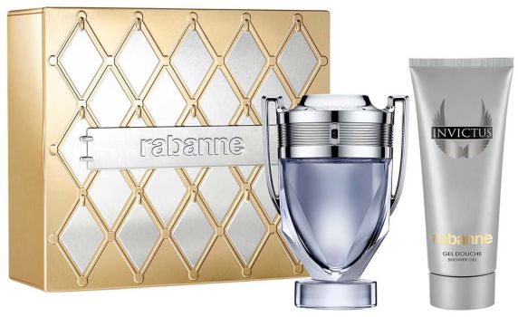 Coffret Invictus Fête des Pères 2025 : Eau de toilette 100 ml + Gel douche 100 ml