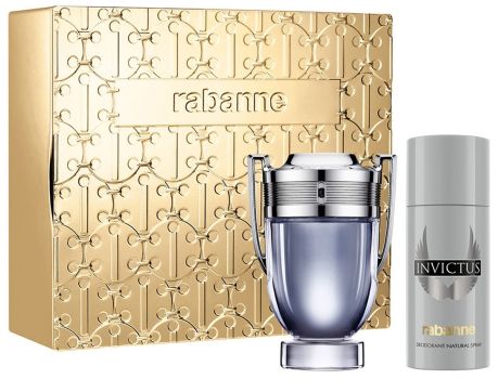 Coffret Invictus Noël 2024 : Eau de toilette 100 ml + Déodorant 150 ml