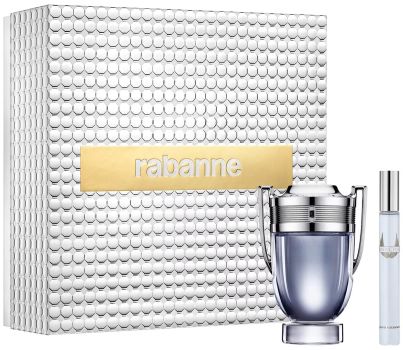 Coffret Invictus Saint Valentin 2025 : Eau de toilette 100 ml + Format voyage 10 ml