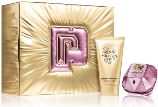 Coffret Lady Million Empire : Eau de parfum 50 ml + Lait Corps