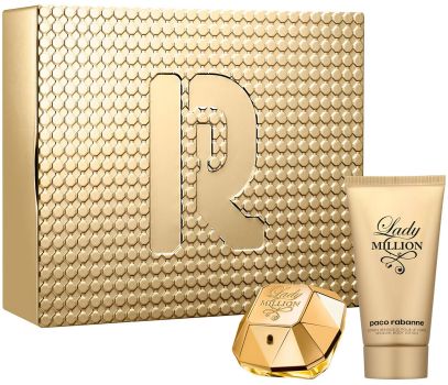 Coffret Lady Million Fête des Mères 2024 : Eau de parfum 50 ml + Lait corps 75 ml