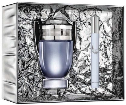 Coffret Noël 2021 Invictus : Eau de toilette 100 ml + Vaporisateur Format Voyage