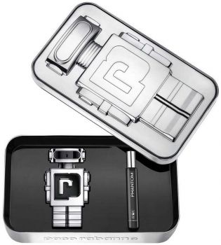 Coffret Noël Phantom : Eau de toilette 100 ml + Vaporisateur Voyage