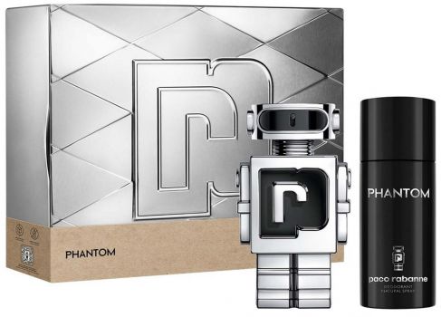 Coffret Phantom : Eau de toilette 100 ml + Déodorant