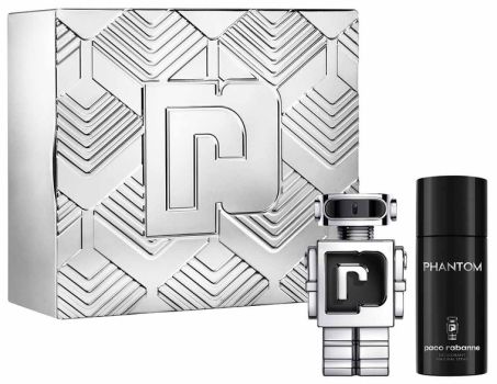 Coffret Phantom Noël 2022 : Eau de toilette 100 ml + Déodorant 150 ml