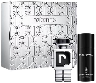 Coffret Phantom Noël 2023 : Eau de toilette 100 ml + Déodorant 150 ml