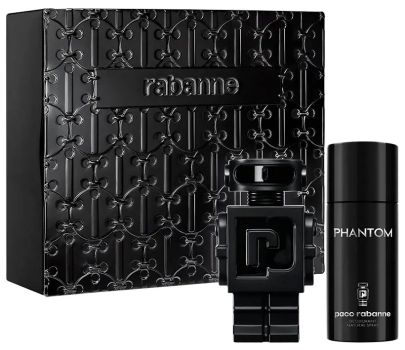 Coffret Phantom Parfum Noël 2023 : Eau de parfum 100 ml + Déodorant 150 ml