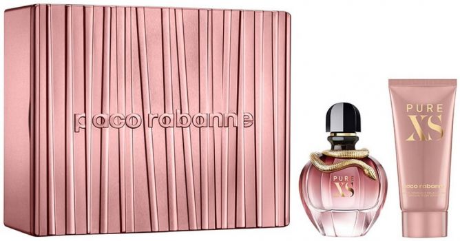 Coffret Pure XS For Her : Eau de parfum 50 ml + Lait Corps