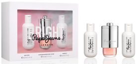 Coffret Bright for Her Fête des Mères 2024 : Eau de parfum 30 ml + Lait corps 60 ml + Gel douche 60 ml pas chère