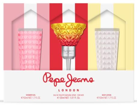 Coffret Cocktail for Her Fête des Mères 2024 : Eau de toilette 30 ml + Lait corps 50 ml + Gel douche 50 ml