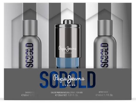 Coffret So Bold Fête des Pères 2024 : Eau de parfum 30 ml + Après-rasage 60 ml + Gel douche 60 ml
