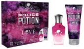 Police Coffret Potion Love For Woman : Eau de parfum 30 ml + Lait Corps  pas chers