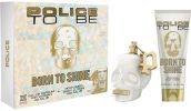 Police Coffret To Be Born To Shine Woman : Eau de parfum 40 ml + Lotion corps 100 ml pas chers