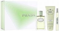 Prada Coffret Infusion d'Iris : Eau de parfum 100 ml + Lait Corps + Vaporisateur Voyage pas chers