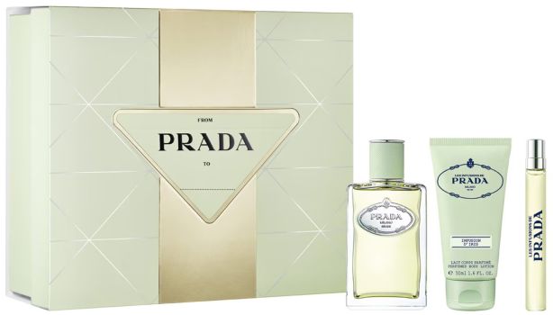 Coffret Infusion d'Iris Fête des Mères 2024 : Eau de parfum 100 ml + Format voyage 10 ml + Lait corps 50 ml