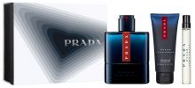 Prada Coffret Luna Rossa Ocean : Eau de toilette 100 ml + Vaporisateur Voyage + Gel Douche pas chers