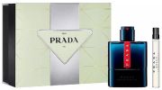 Prada Coffret Luna Rossa Ocean : Eau de toilette 50 ml + Eau de toilette 10 ml  pas chers