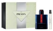 Prada Coffret Luna Rossa Ocean Noël 2023 : Eau de parfum 100 ml + Eau de parfum 10 ml pas chers