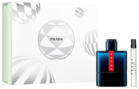 Coffret Luna Rossa Ocean Noël 2024 : Eau de toilette 100 ml + Format voyage 10 ml