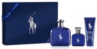 Ralph Lauren Coffret Polo Blue : Eau de Toilette 125 ml + Vaporisateur +  Gel Douche pas chers