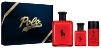 Ralph Lauren Coffret Polo Red : Eau de toilette 125 ml + Déodorant roll-on 75 g + Eau de toilette 40 ml pas chers