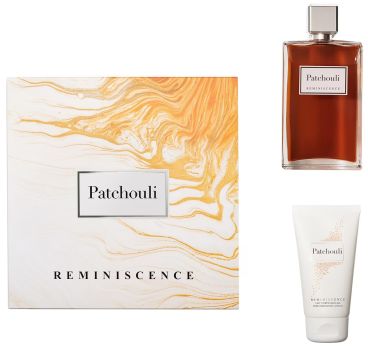 Coffret Patchouli Noël 2023 : Eau de toilette 100 ml + Lait corps 75 ml