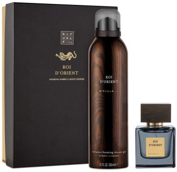 Coffret Roi d'Orient : Eau de Parfum 50 ml + Mousse de Douche Rituals pas  cher