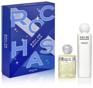 Coffret Eau de Rochas Noël 2023 : Eau de toilette 220 ml + Lotion corps 500 ml