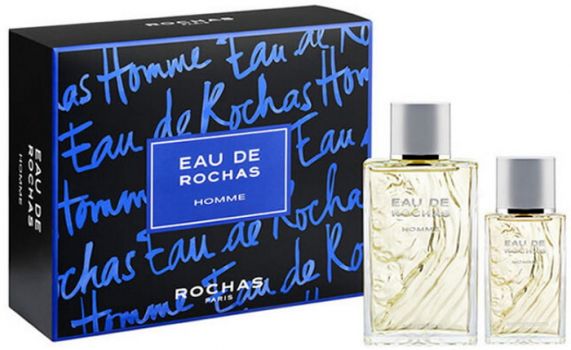 Coffret Eau de Rochas pour Homme : Eau de toilette 100 ml + Miniature