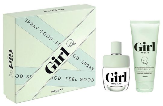 Coffret Girl 2023 : Eau de toilette 60 ml + Gel Douche Exfoliant