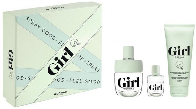 Coffret Girl : Eau de Toilette 100 ml + Gel Douche + Miniature