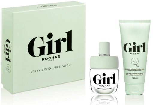 Coffret Girl : Eau de toilette 60 ml + Gel Douche Exfoliant